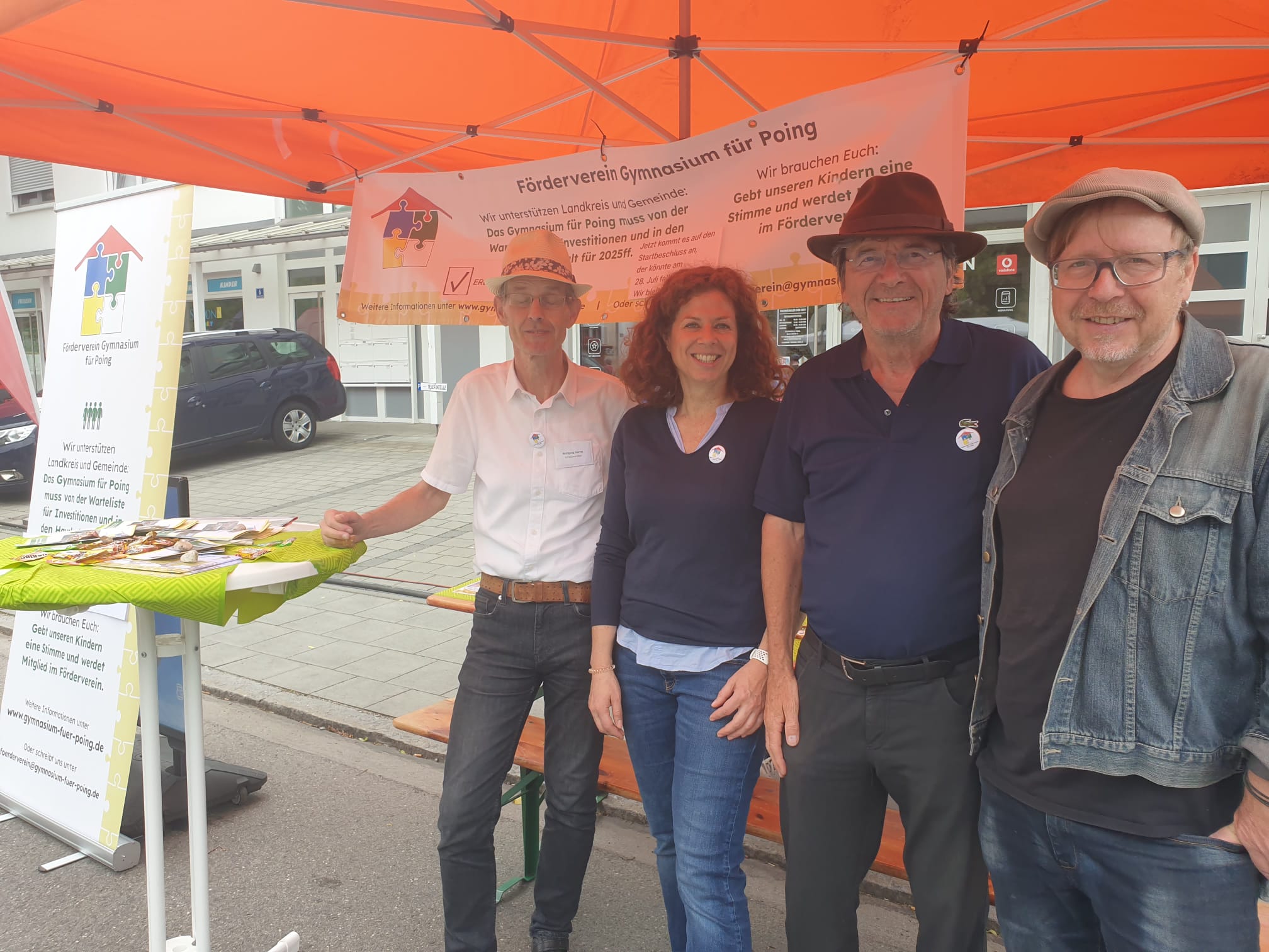 Marktsonntag in Poing: Wir waren wieder dabei!